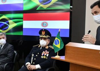 Ministério da Justiça e Segurança Pública firma acordos para intensificar a segurança na fronteira com o Paraguai