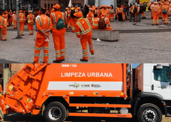 Garis entram em greve.O caos do lixo em SP
