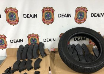 Polícia Federal na Rua.Já prendeu 4 por tráfico de armas.