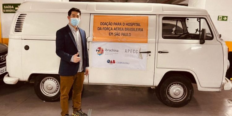 Ibrachina-Thomas Law e Apecc, doam material médico para Hospital da Força Aérea de São Paulo
