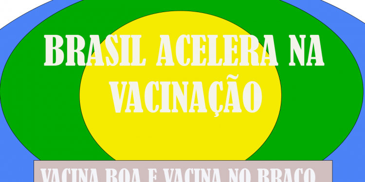 Só Boa Notícia: Brasil deve vacinar toda a população até o fim do ano