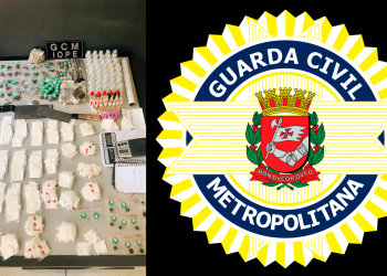 GCM apreende drogas no Centro de São Paulo
