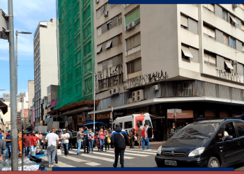 25 Urgente:Tentativa de assalto de um comerciante deixa um transeunte morto no Centro.