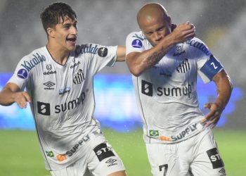 Sul-Americana: com um a menos, Santos abre vantagem sobre Libertad. 2×1