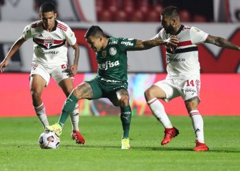 São Paulo e Palmeiras ficam no 1 a 1 pela Libertadores