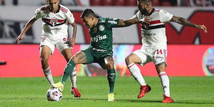 São Paulo e Palmeiras ficam no 1 a 1 pela Libertadores