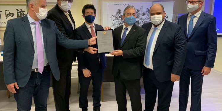 Thomas Law leva ao Estado do Espírito Santo  a Frente parlamentar Brasil-China