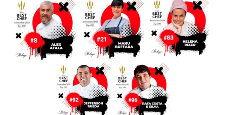 Turismo Gastronômico: Cinco chefes de cozinha brasileiros estão entre os melhores do mundo