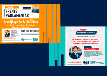 Thomas Law participa do Lançamento da Frente Parlamentar Brasil/Espírito Santo/China e  faz palestra sobre “Mudanças Climáticas no Brasil e na China”