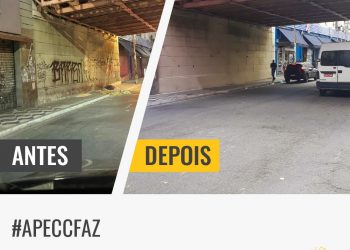 Só Notícias Boas para o Centro de SP: Pintura Nova no Viaduto Florêncio de Abreu. Centro Histórico de SP.
