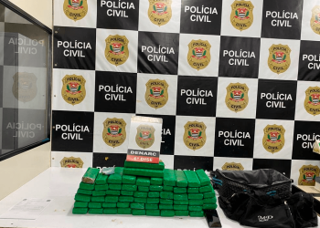 Pari-Brás: Polícia prende traficante quando descia do ônibus com 36Kg de Maconha