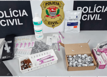 Polícia Civil: DPPC prende falso biomédico e apreende diversos produtos