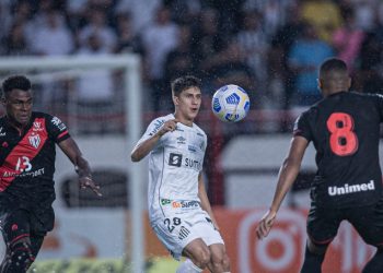 Pela 32ª rodada do Brasileirão Assaí, Atlético-GO e Santos empatam sem gols