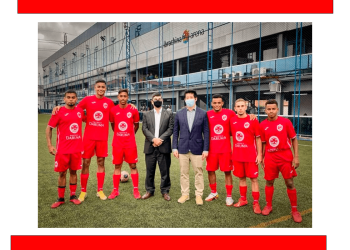 Ibrachina Arena, o mais novo clube do Brasil, recebe o secretário de Esportes do Estado de São Paulo