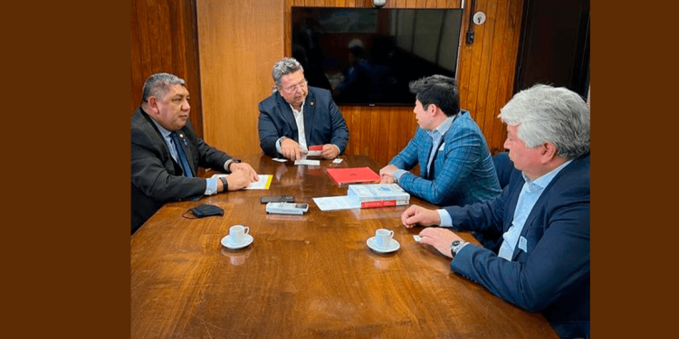 Thomas Law fez visita institucional ao presidente da ALESP Carlão Pignatari