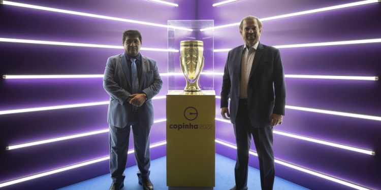 Presidente da CBF prestigia lançamento da 52ª Copa São Paulo de Futebol Júnior.