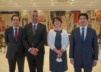 Thomas Law participa de encontro no Itamaraty que definiu escolha da nova representante do Brasil na OICAFÉ