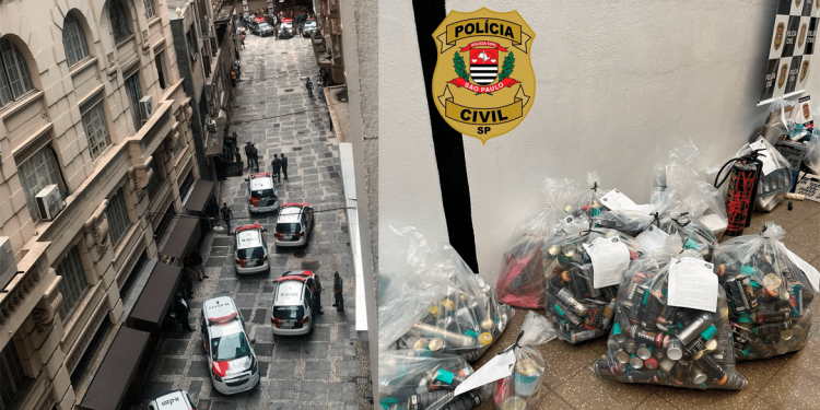 Polícia Civil prende seis homens que vandalizam trens da CPTM e Metrô