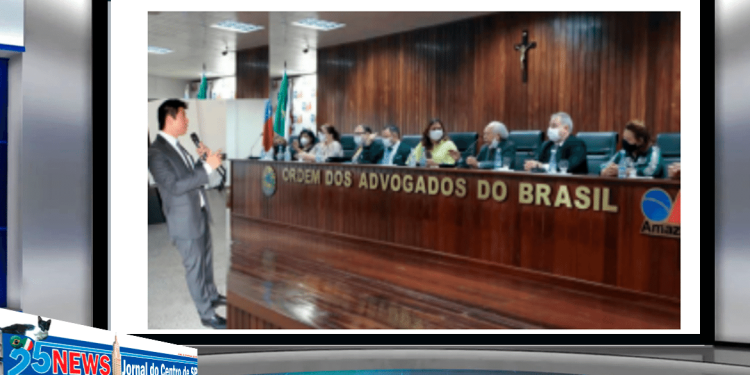 Dr.Thomas Law recebe medalha da OAB/AM por sua colaboração com a advocacia