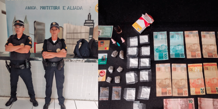 Guarda Civil Metropolitana prende 3 pessoas comercializando entorpecentes na Sé