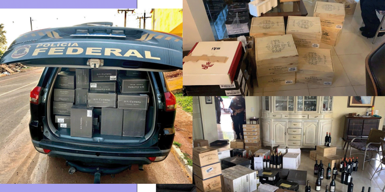 Polícia Federal: Operação Vinha para investigar esquema de descaminho de bebidas alcóolicas