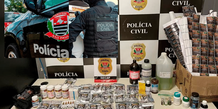 Dono de academia é preso com anabolizantes