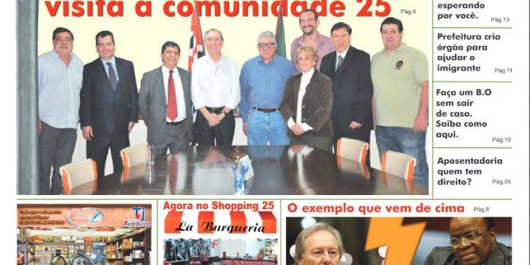 Capa Jornal 25 News edição 06 Setembro de 2013