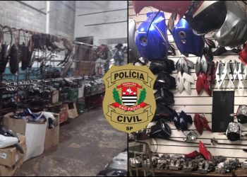 Polícia Civil deflagra operação para coibir vendas ilegais de peças de motos na região central de São Paulo