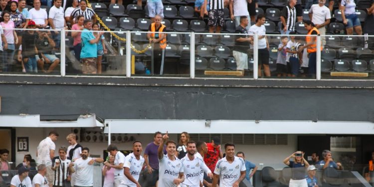 Santos vence o América-MG por 3×0