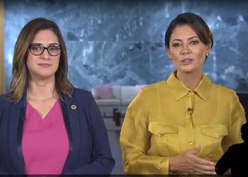 Primeira-Dama, Michele Bolsonaro e a Ministra da Mulher,apresentam ações do governo destinadas a mães