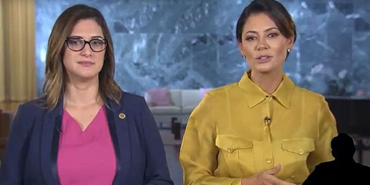 Primeira-Dama, Michele Bolsonaro e a Ministra da Mulher,apresentam ações do governo destinadas a mães