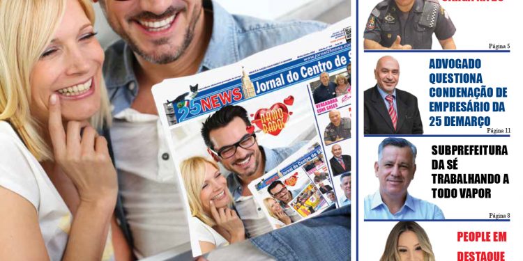 Jornal 25 News, Edição 196 - Junho dia dos namorados
