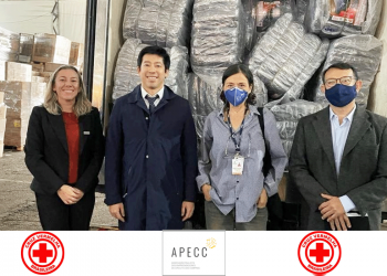 A Associação Paulista dos Empreendedores do Circuito das Compras-APECC, doou mil cobertores para o Programa Cidade Solidária