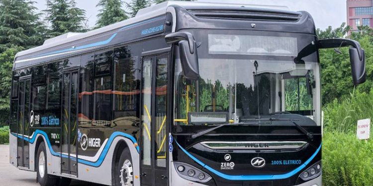 Empresa chinesa, Tevx Motor Group, mira o mercado de ônibus elétrico no Brasil