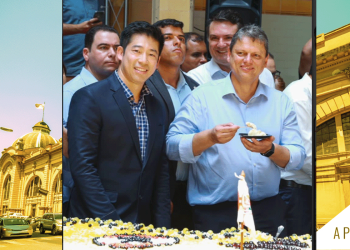 Mercadão completa 90 anos e recebe o governador Tarciso de Freitas, o Prefeito Ricardo Nunes e o empresário  Thomas Law