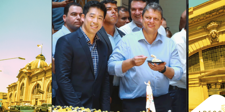 Mercadão completa 90 anos e recebe o governador Tarciso de Freitas, o Prefeito Ricardo Nunes e o empresário  Thomas Law