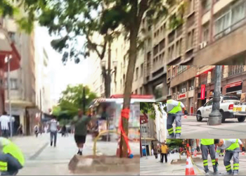 reprodução das imagens TV