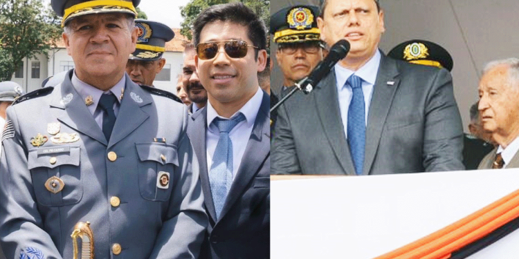 Thomas Law e Governador de SP prestigiam a passagem do comando Geral da PM