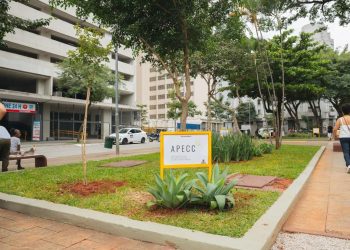 A  APECC adota a Praça Alfredo Issa, localizada no Centro Histórico de São Paulo, defronte ao “Garajão” do Deic