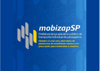 Prefeitura de SP lançou o MobizapSP, um aplicativo alternativo de transporte individual de passageiros.