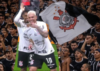 BRASILEIRÃO 2023 :  Corinthians faz as pazes com a vitória e  vence o Fluminense com dois gols de Róger Guedes