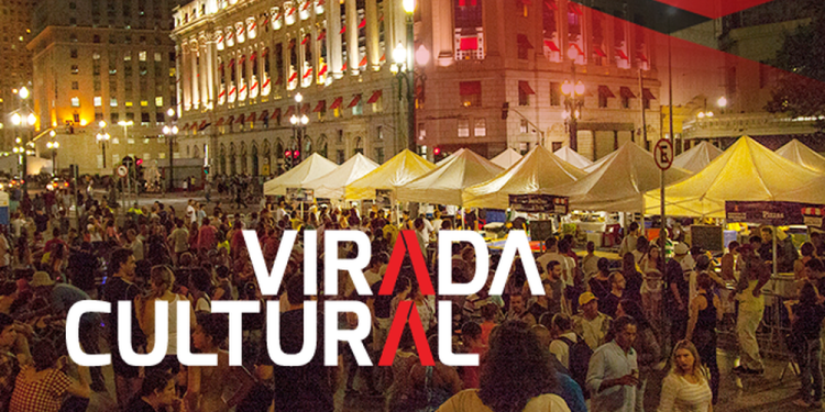 Tem Virada Cultural hoje no Centro de SP