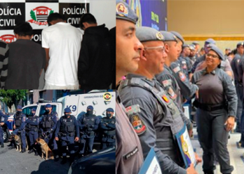 Forças de Segurança, PM,PC,GCM,  prendem 25 bandidos no centro de SP