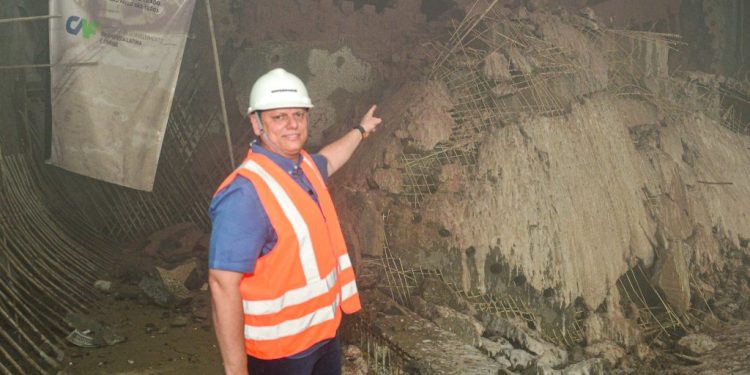 Tatuzão chega à futura estação Vila Formosa na expansão da Linha 2-Verde do Metrô