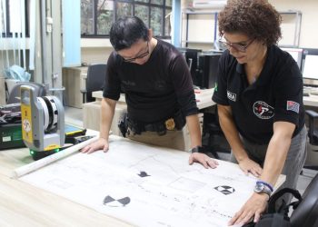 Polícia :Retrato falado, cena de crime. Peritos revelam a verdade dos fatos.
