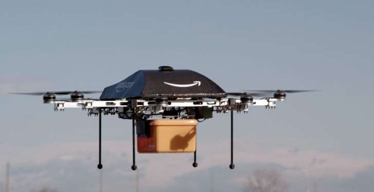 Empresas já utilizam drones para entregas de mercadorias