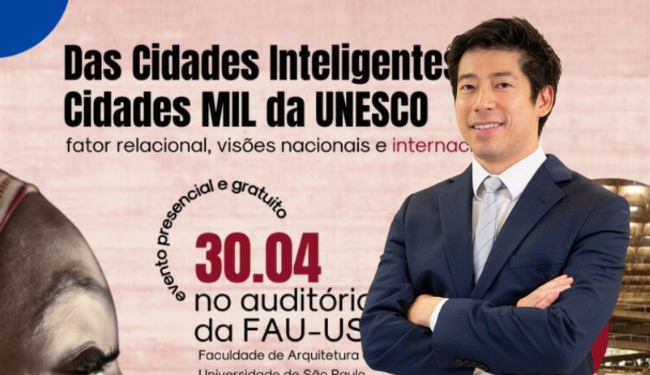 Dr. Thomas Law participa do Simpósio ” Das cidades inteligentes às Cidades Mil da Unesco”