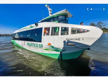 São Paulo: Aquático SP transporta 28 mil passageiros no primeiro mês