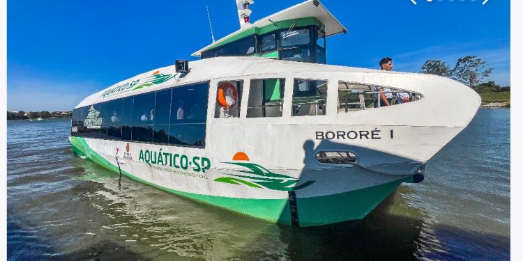 São Paulo: Aquático SP transporta 28 mil passageiros no primeiro mês