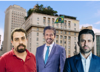 Ricardo Nunes, Boulos e Marçal, estão empatados na  corrida à prefeitura de SP